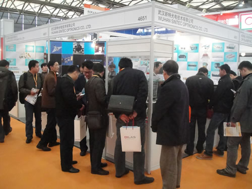 娱乐pg平台亮相2011慕尼黑上海激光、光电展