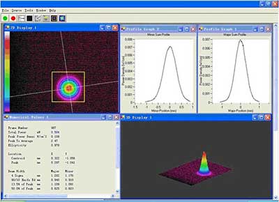 测量激光光束轮廓的仪器 测量激光光束轮廓的仪器