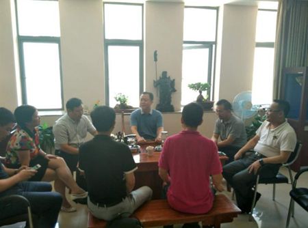 嘉兴湖北商会执行会长王洪成到访娱乐pg平台