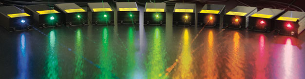 可见光激光器和脉冲光纤激光器