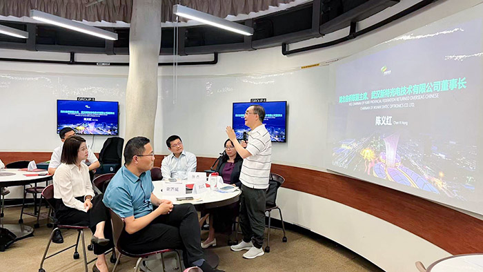 董事长陈义红博士分享创新创业经验