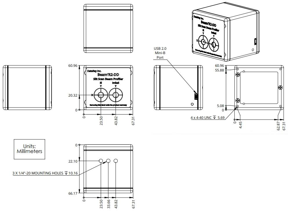 狭缝扫描式光束质量分析仪