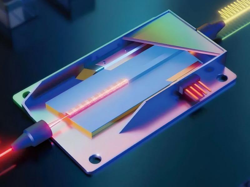 PPLN晶体1560nm激光倍频过程的热效应分析